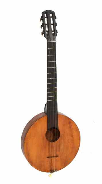 Appraisal: AN OLD SIX STRING BANJO