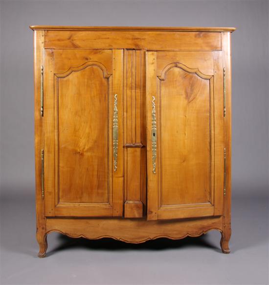 Appraisal: A French Provincial Cabinet Height x width x depth inches