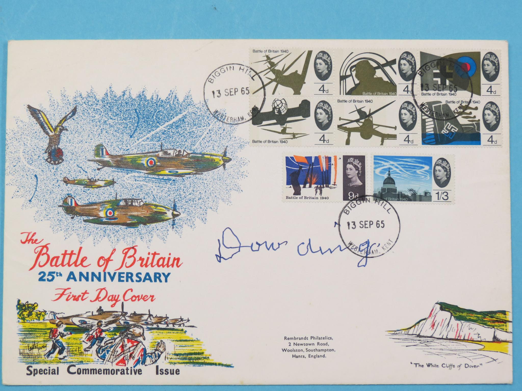 Appraisal: Air Chief Marshall Hugh C T Dowding - - autographed