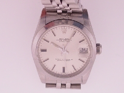 Appraisal: Rolex Datejust SS mid-size ref J Cal selfwinding mvt quick