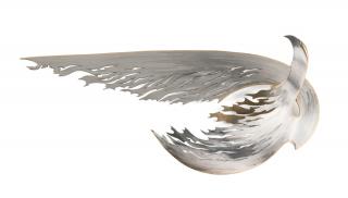 Appraisal: JOHN RICHEN American th century Night Wings Stainless steel L