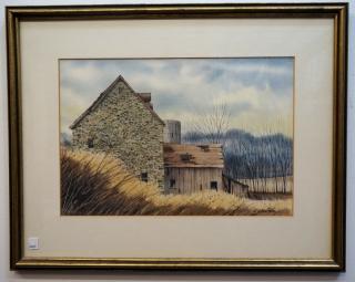 Appraisal: Larry H Kuzmin Original Watercolor Larry H Kuzmin Original Watercolor