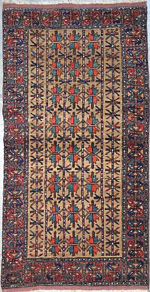 Appraisal: A Baluch rug size approximately ft in x ft in