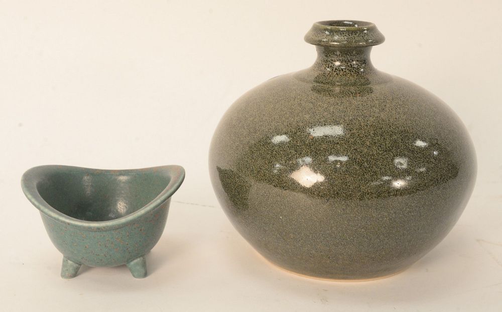 Appraisal: Two Piece Group of Ceramic to include a Gunnar NyLund