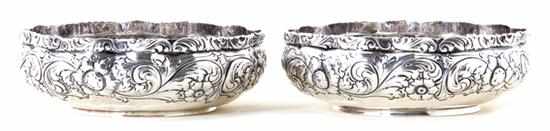 Appraisal: Pair Black Starr Frost sterling bowls New York early th