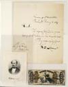 Appraisal: ALS SIGNED CURRENCY PORTRAIT - Francis E Spinner Treasurer under