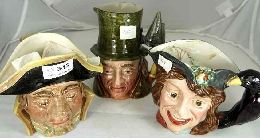 Appraisal: Beswick Character Jugs Little Nells Grandfather Barnaby Rudge and Mr