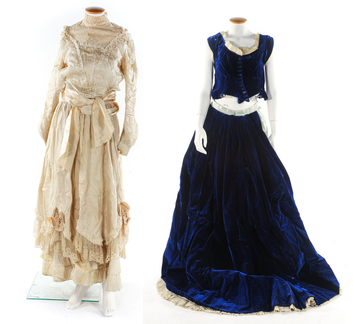 Appraisal: Two boxes of Victorian clothing