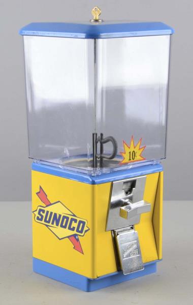 Appraisal: Northwestern Sunoco Gumball Vending Machine This Super countertop vendor is