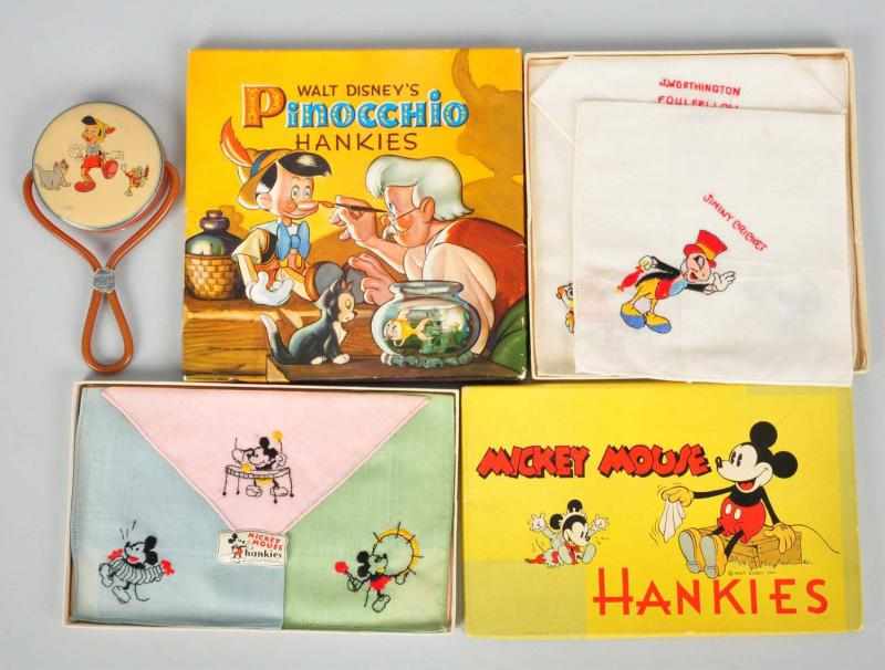 Appraisal: Lot of Walt Disney Character Items Description Includes one set