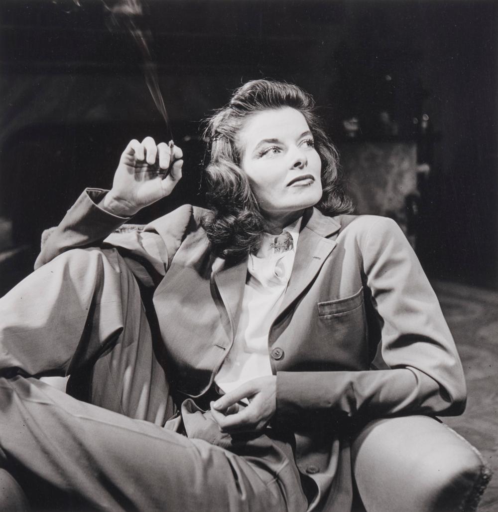 Appraisal: ALFRED EISENSTAEDT American - Katharine Hepburn New York City gelatin