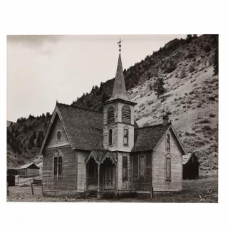 Appraisal: Laura Gilpin silver gelatin print mounted the photographer's Colorado Springs