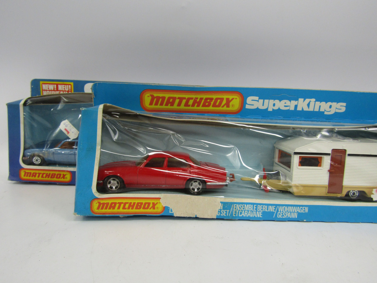 Appraisal: Matchbox Superkings seven caravan touring sets K- boxed