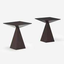 Appraisal: Harvey Probber OCCASIONAL TABLES MODEL L PAIR Harvey Probber Inc