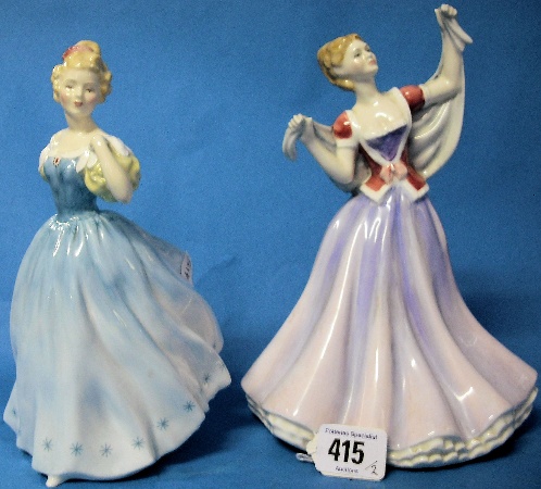 Appraisal: Royal Doulton Figures June HN and Enchantment HN