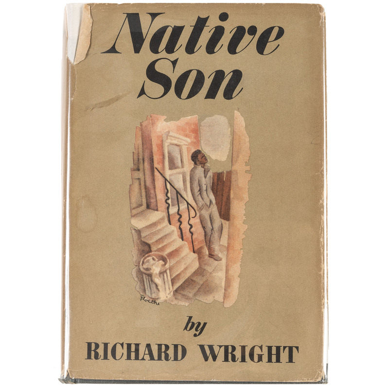 Appraisal: AFRICAN AMERICANA WRIGHT Richard Native Son New York Harper Brothers