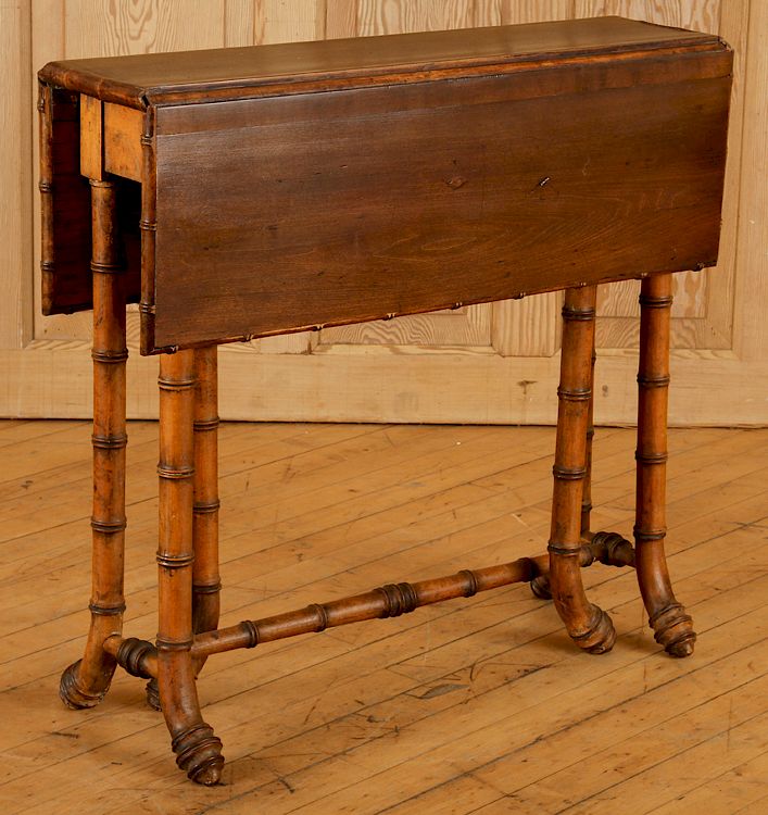 Appraisal: LATE TH C AMERICAN AESTHETIC SUNDERLAND TABLE A late nineteenth