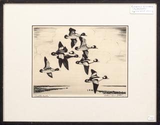 Appraisal: Churchill Ettinger Butterballssigned Churchill Ettinger lower rightdrypoint by in inscribed