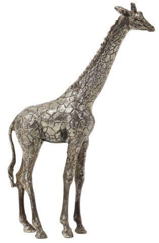 Appraisal: Sterling silver animal figure Giraffe Giuseppe Belfiore for Faberge Italian