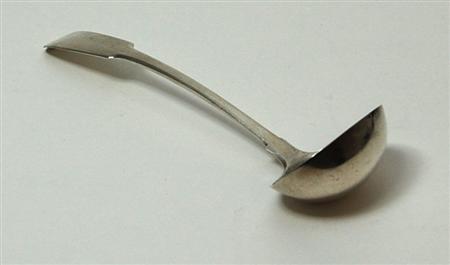 Appraisal: Banff - a Scottish provincial toddy ladle David Izat struck