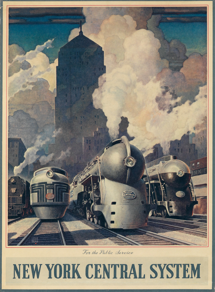 Appraisal: LESLIE RAGAN - NEW YORK CENTRAL SYSTEM FOR THE PUBLIC