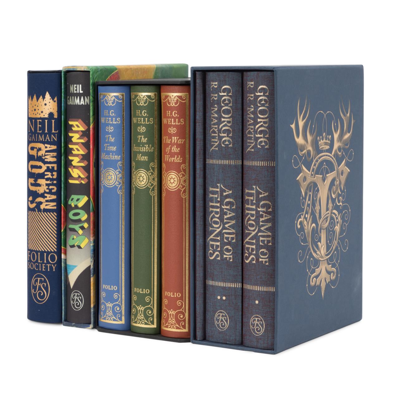 Appraisal: SEVEN FOLIO SOCIETY FANTASY GENRE BOOKS Group of seven The