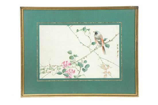 Appraisal: SET OF THIRTEEN BIRD PAINTINGS ASIAN EARLY TH CENTURY Watercolor