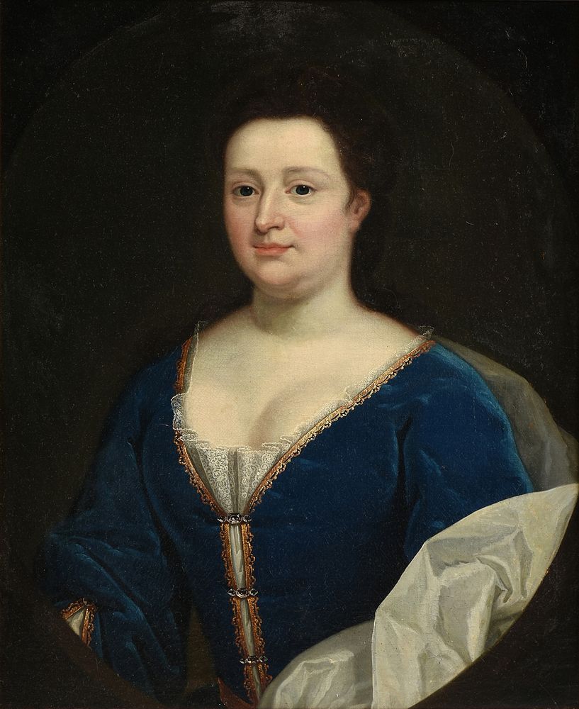 Appraisal: ENGLISH SCHOOL A PAINTING Half Length Portrait of a Lady