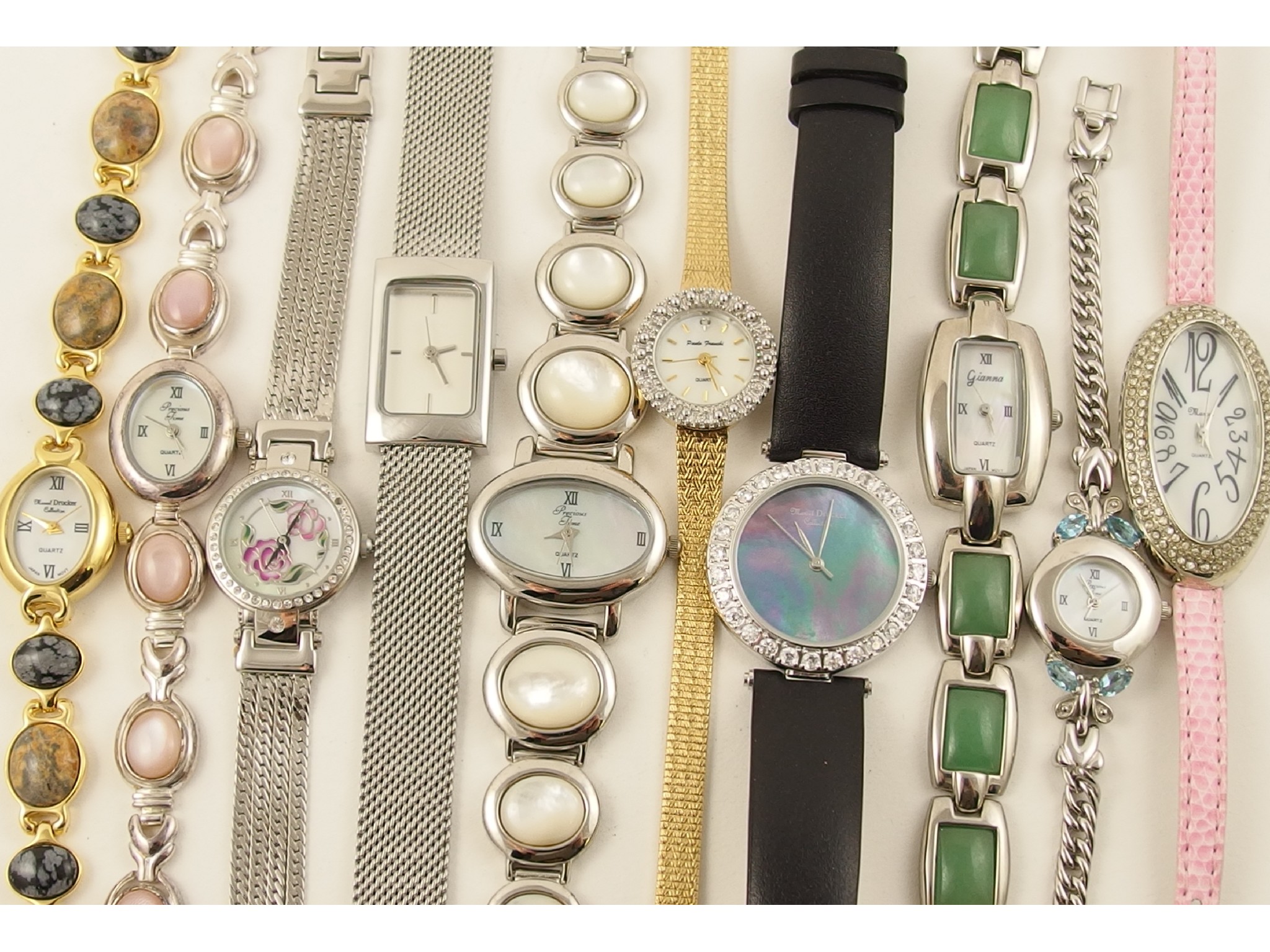 Appraisal: A collection of ladies dress watches