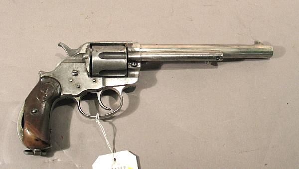 Appraisal: A Colt Model double action revolver Serial no for Colt