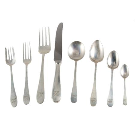 Appraisal: Tiffany Co Sterling Silver Flatware Service Estimate -