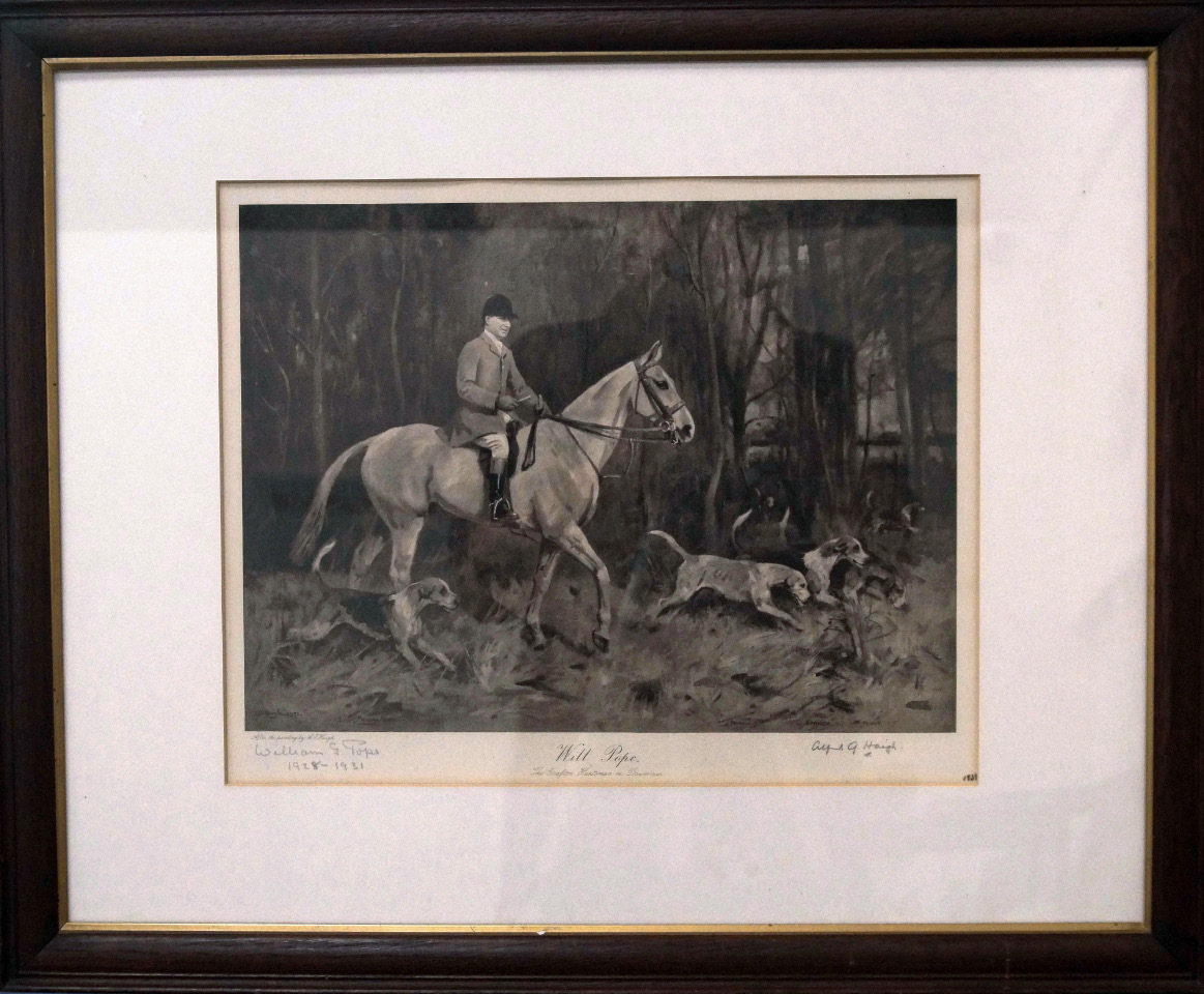 Appraisal: After Alfred Grenfell Haigh - Will Pope The Grafton Huntsmen