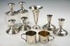 Appraisal: STERLING LOT - Nine piece lot of miscellaneous sterling and