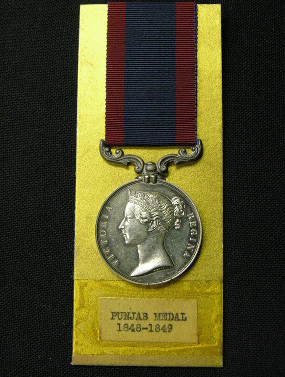 Appraisal: BRITISH MILITARY PUNJAB MEDAL - Awarded to Qr Mr Sergt