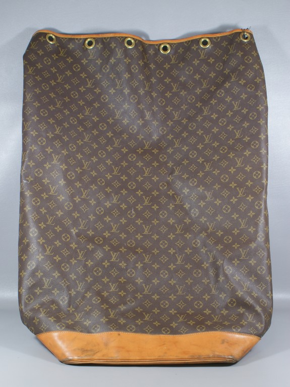 Appraisal: Louis Vuitton Sac Marin Duffle Bag missing drawstring approx h