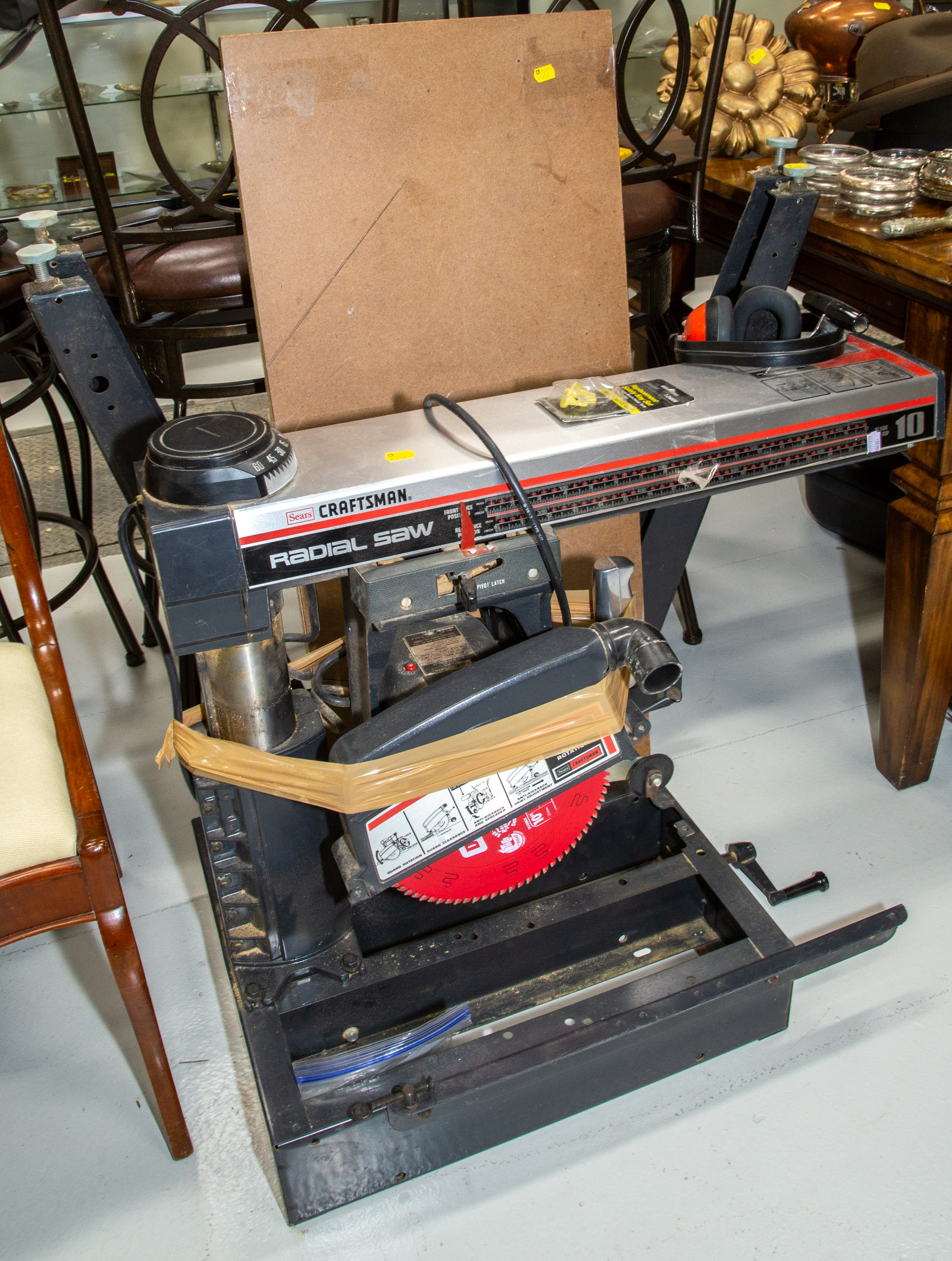 Appraisal: SEARS CRAFTSMAN RADIAL ARM SAW With a stand