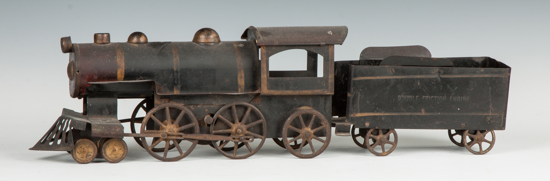 Appraisal: Pressed Tin Painted Hill Climber Engine Tender