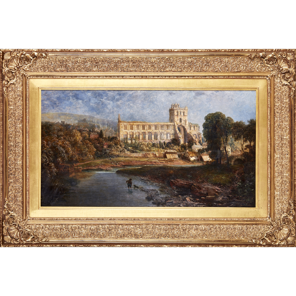 Appraisal: CHARLES PETTIT BRITISH ACTIVE - JEDBURGH ABBEY Signed and inscribed