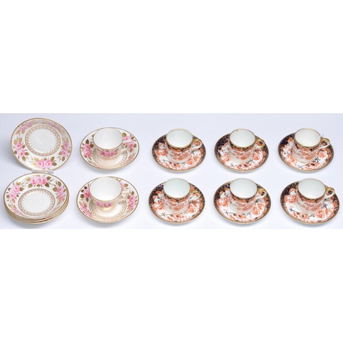 Appraisal: A set of six Royal Crown Derby Japan pattern coffee