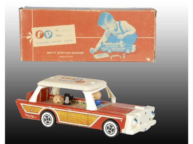 Appraisal: Fisher-Price Nifty Station Wagon with Box Description Includes original box