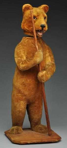 Appraisal: Large Clockwork Bear Nodder Description Standing bear when wound head