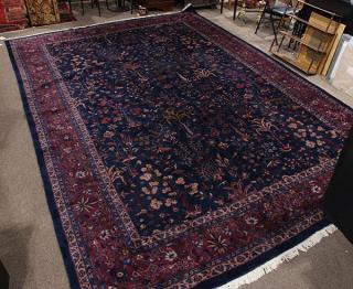 Appraisal: Turkish Sparta carpet Turkish Sparta carpet ' x '