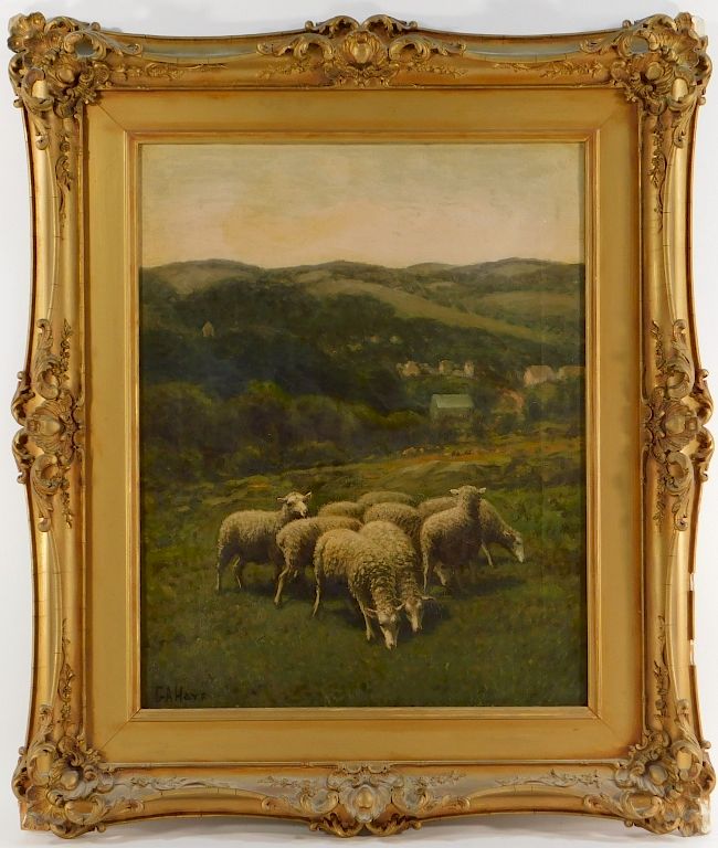 Appraisal: George A Hays O C New Hampshire Landscape Painting George