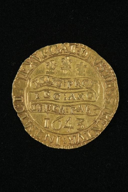 Appraisal: A CHARLES I GOLD UNITE DECLARATION ISSUE COIN See illustration