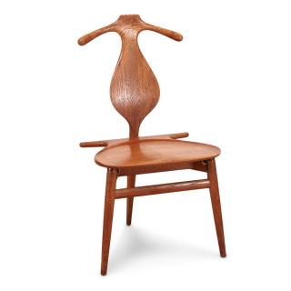 Appraisal: Hans Wegner valet chair Hans Wegner valet chair c s