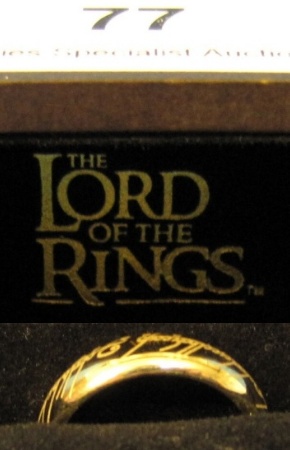 Appraisal: CT Ring Of Elrond from Lord of the Rings size