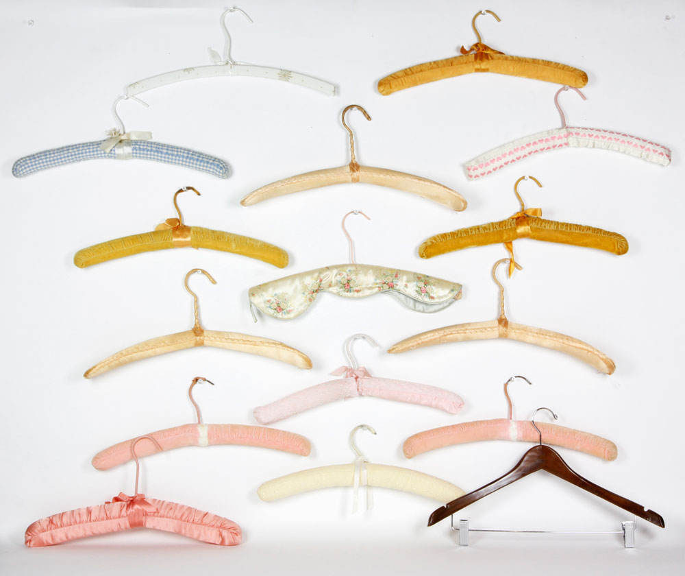 Appraisal: - Group of Vintage Hangers group of vintage hangers from