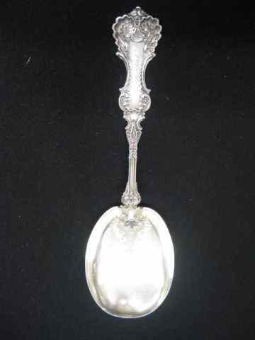 Appraisal: Whiting ''Pompadour'' Sterling Silvercasserole spoon or berry spoon dated ''