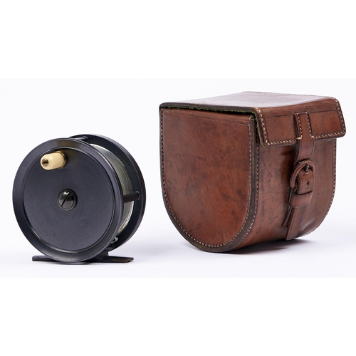 Appraisal: Fly fishing An alloy inch salmon reel J Bernard Son