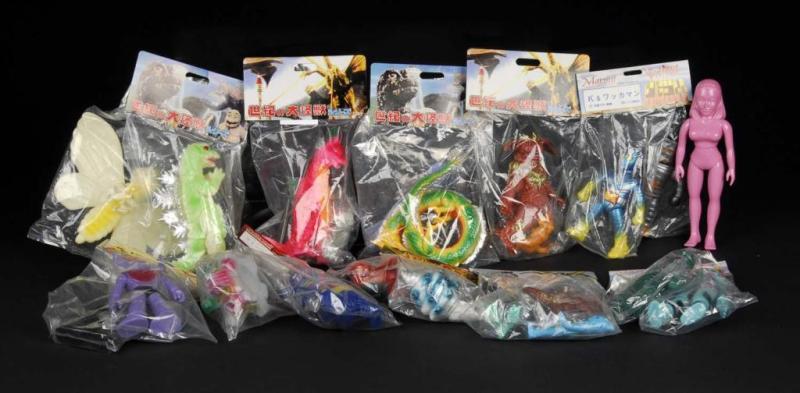 Appraisal: Lot of Vinyl Figures Description Japanese Marmit Condition Excellent